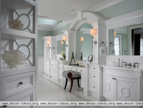 Sophisticated Key West Style - eclectic - bathroom - other metro