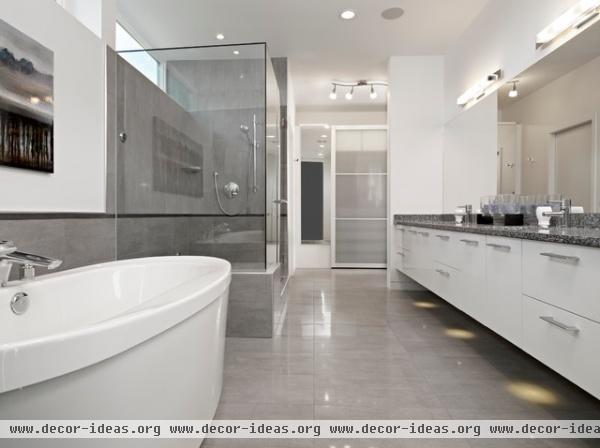 Ensuite - modern - bathroom - edmonton