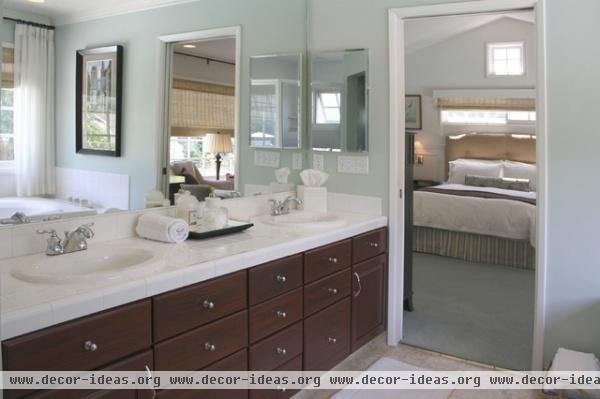 Hotel Inspired Master Bath - contemporary - bathroom - los angeles