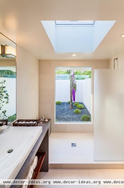 Butterfly Beach Villa - modern - bathroom - santa barbara