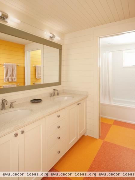 Guest Bathroom - traditional - bathroom - portland maine