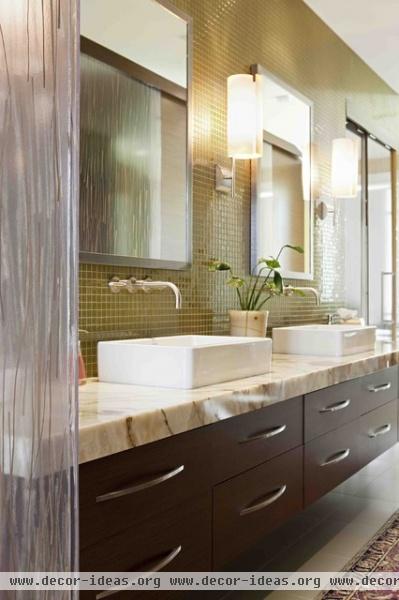 Logan Canyon House - contemporary - bathroom - salt lake city