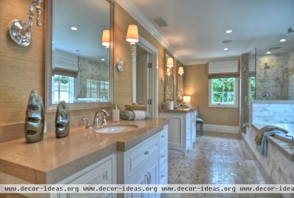 Dolphin Terrace - traditional - bathroom - orange county