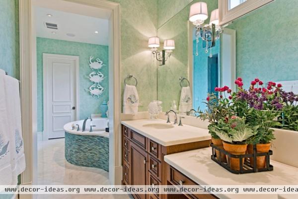 Naples Design Project - tropical - bathroom - other metro