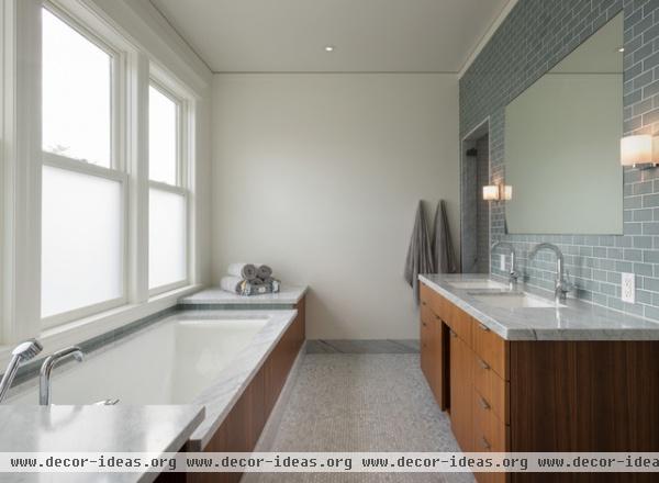 Updated Edwardian - contemporary - bathroom - san francisco