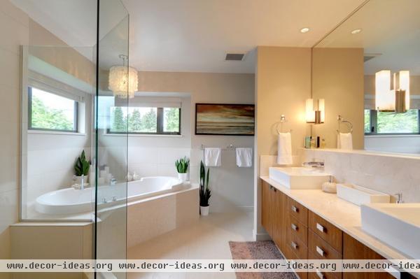 Master Bath - contemporary - bathroom - vancouver