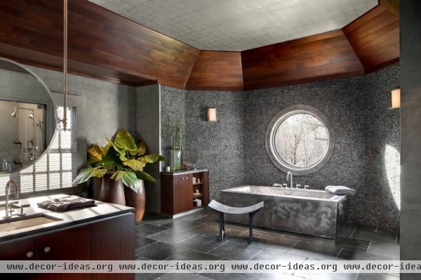 Contemporary Gem - contemporary - bathroom - new york