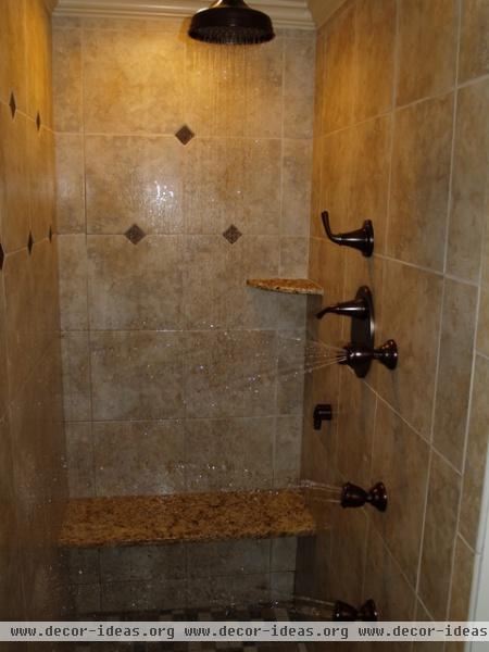 master bath  spa - mediterranean - bathroom - detroit