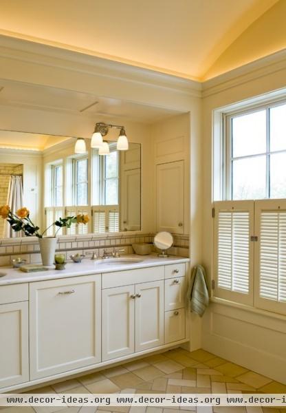 Shingle style home in Hanover NH - traditional - bathroom - burlington