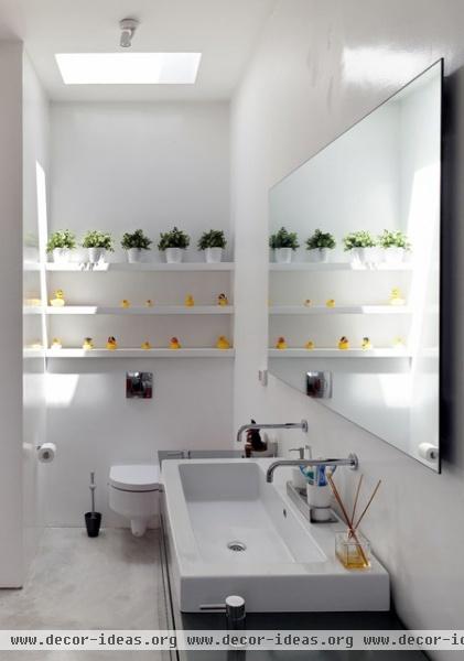 house n - modern - bathroom - tel aviv