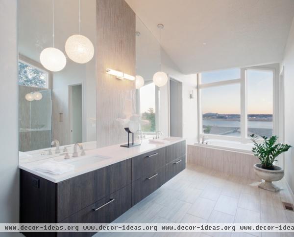 Overlook Show Home - contemporary - bathroom - portland