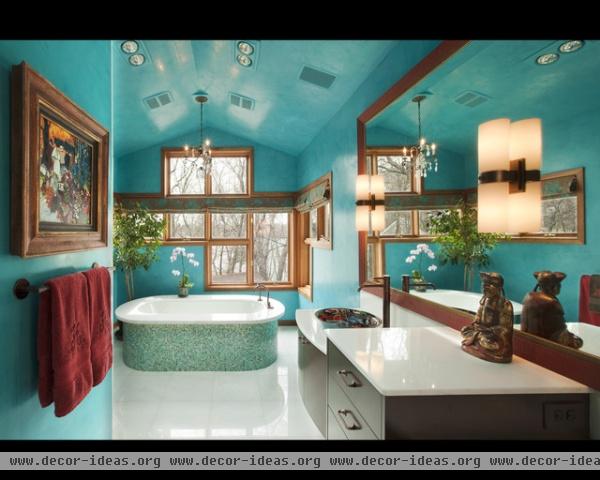 House of Color - eclectic - bathroom - minneapolis