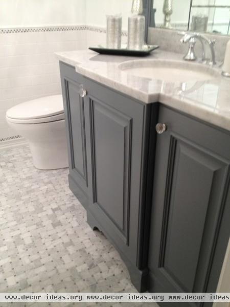 Soft, Silver, Sumptuous Spa Bathroom - modern - bathroom - dc metro