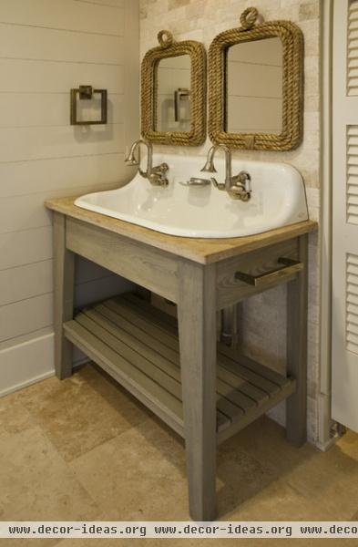 Seagrass Coastal - tropical - bathroom - charleston