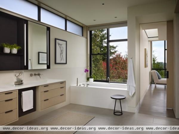 Hillside Modern - modern - bathroom - seattle