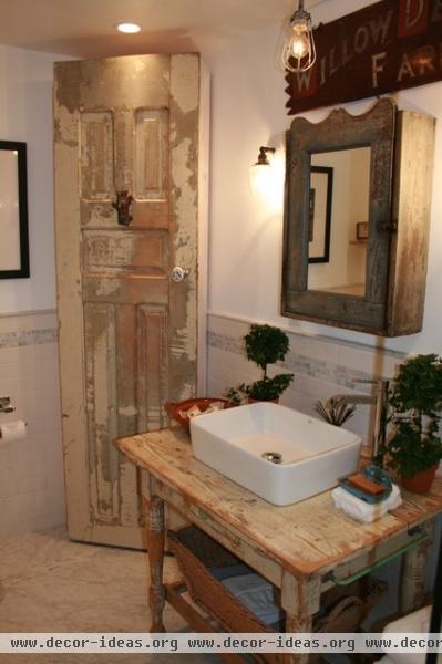 Modern country bathroom - eclectic - bathroom - los angeles