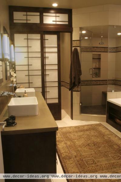 Master Bathroom - asian - bathroom - denver