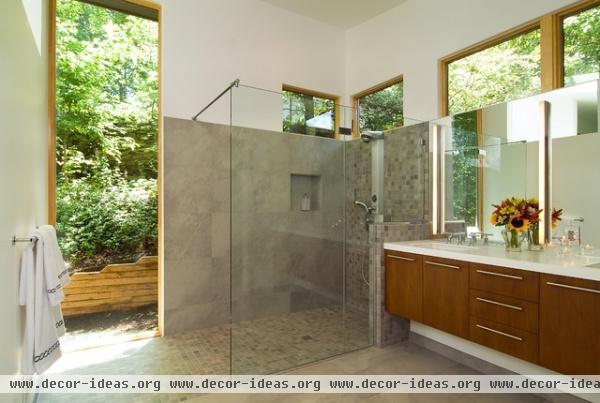 Indoor Pool Bath - contemporary - bathroom - dc metro