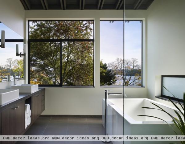 Lake Washington residence - modern - bathroom - seattle