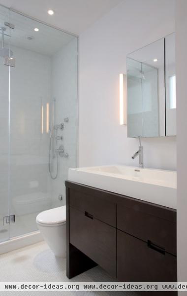 Westside Duplex - contemporary - bathroom - new york