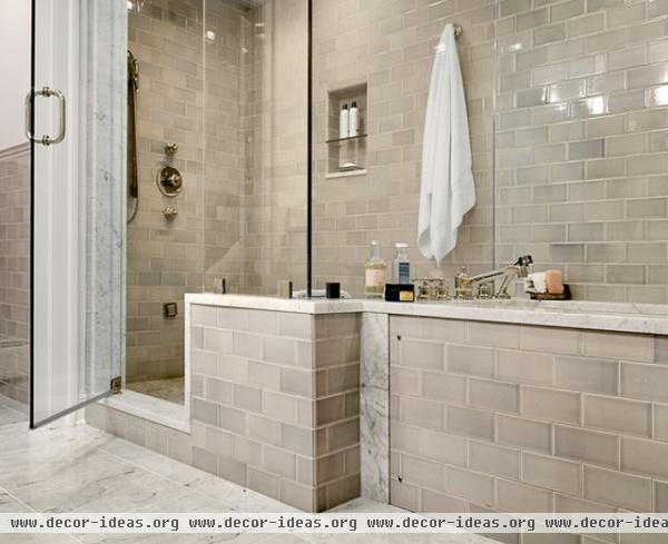 Crisp Architects - traditional - bathroom - new york