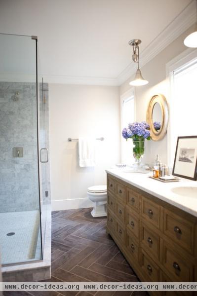 A shared boys bathroom - eclectic - bathroom - baltimore