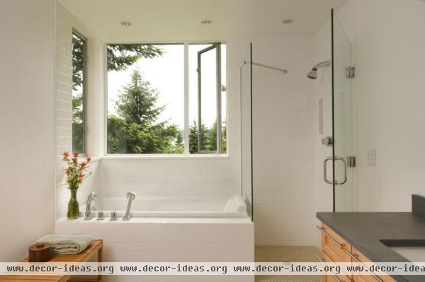 Geist Studio House, Whidbey Island, Washington - modern - bathroom - seattle