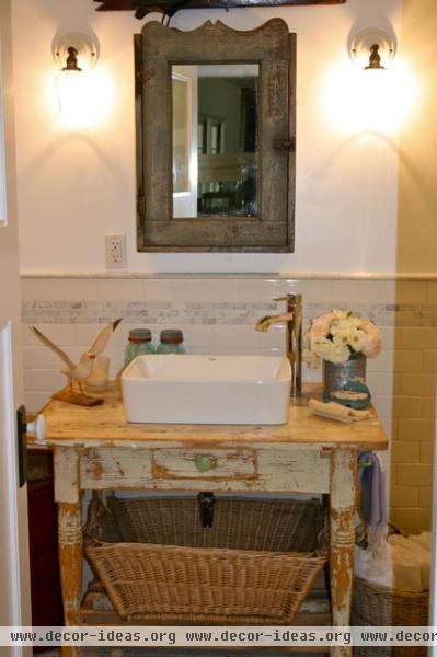 Modern Country Bathroom - eclectic - bathroom - los angeles