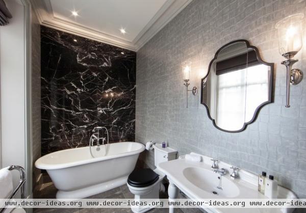 The Vicarage - Georgian Grade II listed - contemporary - bathroom - manchester UK