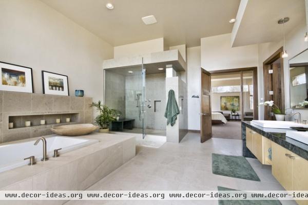 The Evergreen House - modern - bathroom - denver