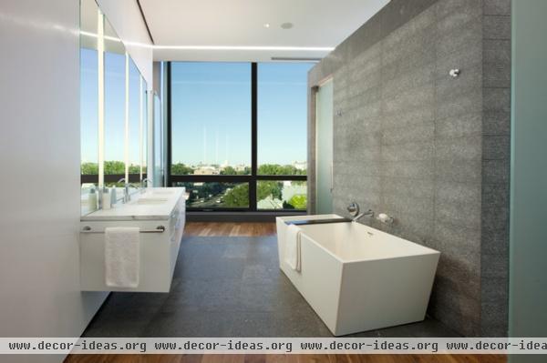 Uptown Penthouse - modern - bathroom - minneapolis