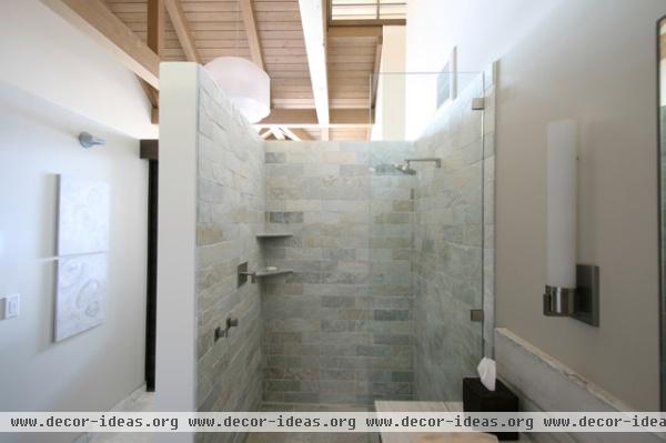 Master bathroom shower 