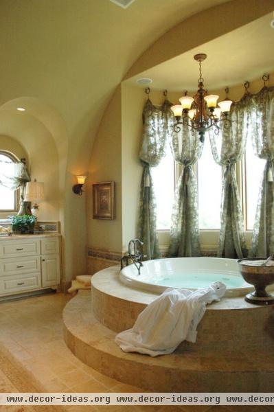 Seven Oaks Residence - mediterranean - bathroom - austin