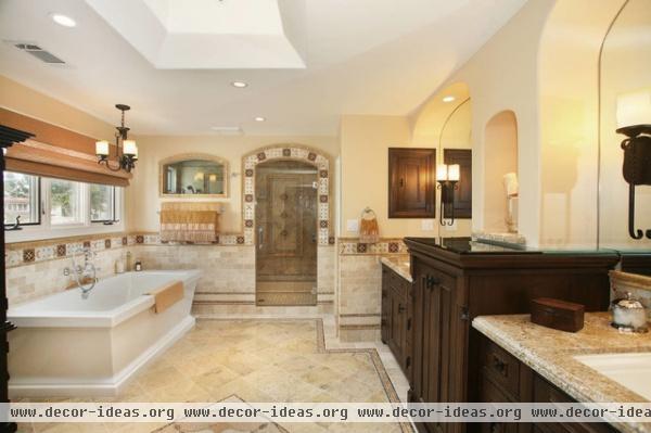 Spanish Revival Master Bath - mediterranean - bathroom - san diego