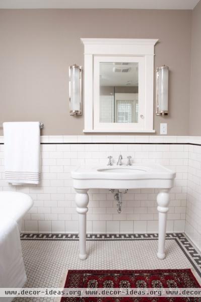 Subway Tile Shower - traditional - bathroom - minneapolis