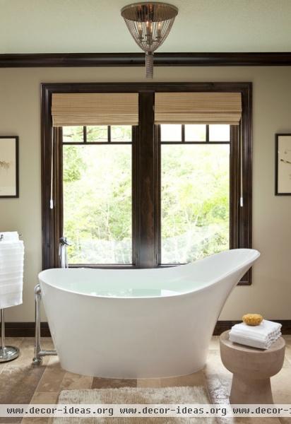 Olstad Drive Residence Master Bath - contemporary - bathroom - minneapolis