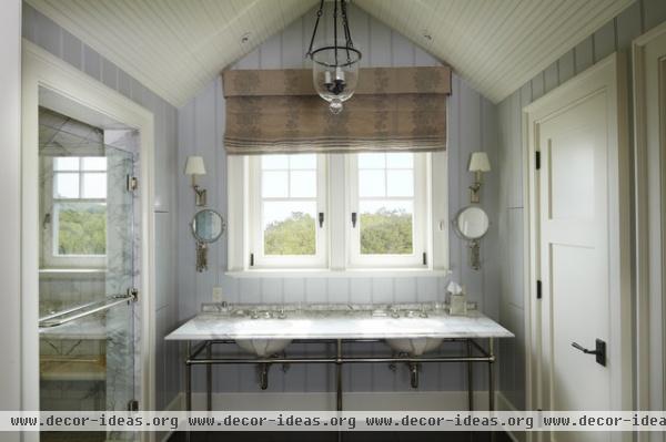 The Beach House - traditional - bathroom - charleston