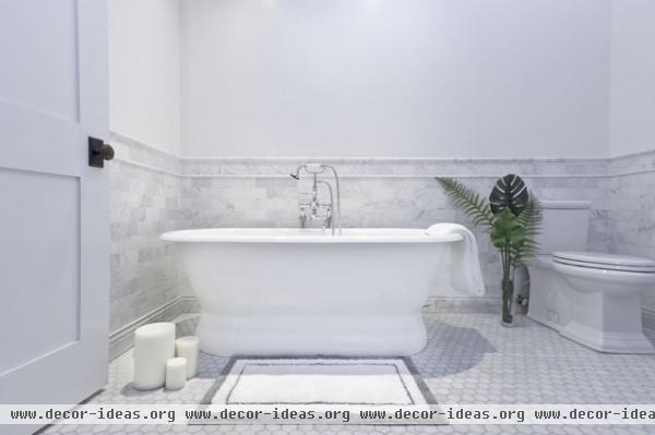 Spice Warehouse Tribeca Loft Master Bathroom - contemporary - bathroom - new york