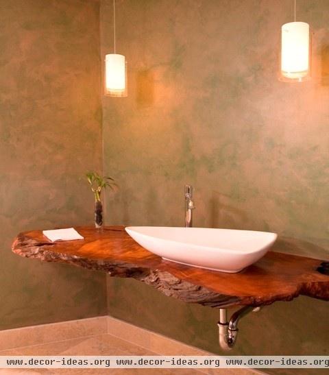 Natural Spa with Urban Sophistication - asian - bathroom - seattle