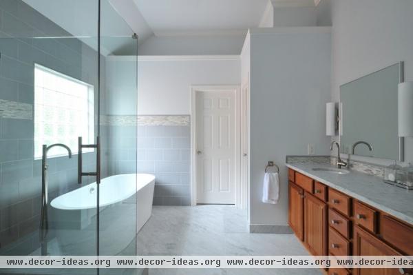 Modern Bathroom in Decatur - modern - bathroom - atlanta