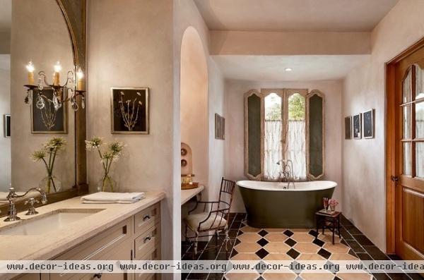 Paradise Valley Country Club Masterpiece - mediterranean - bathroom - phoenix