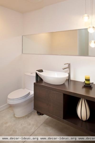 Deephaven Contemporary - contemporary - bathroom - minneapolis