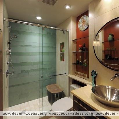 Falls Church Bathroom - contemporary - bathroom - dc metro