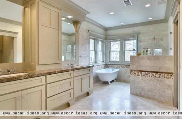 Houston Heights Project 7 - Arts & Crafts - traditional - bathroom - houston