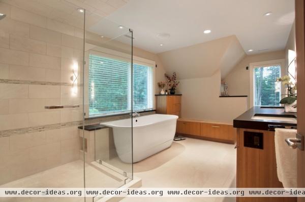 Harvard Bath & Closet - contemporary - bathroom - boston