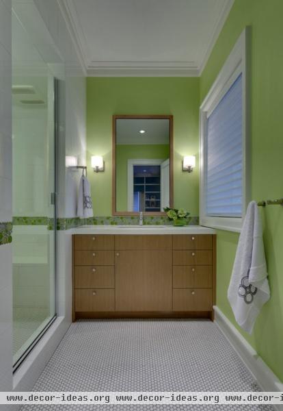 Greenbrier Residence - modern - bathroom - dallas