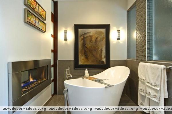 Modern Tranquility - modern - bathroom - calgary