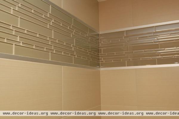 Tile Close-up - modern - bathroom - tampa