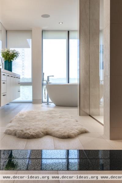 River Bluff Residence - contemporary - bathroom - other metro