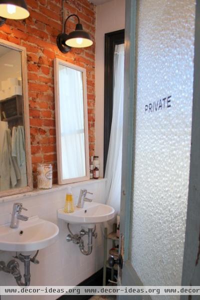 South Philly Row House - eclectic - bathroom - philadelphia